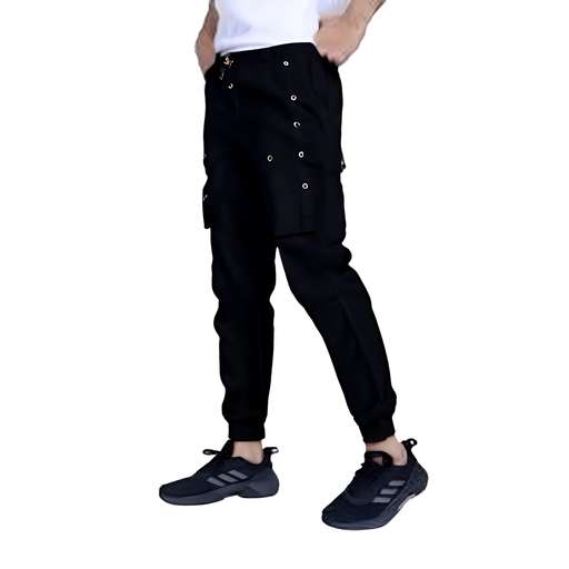 MENS STYLISH BLACK CARGO PANT
